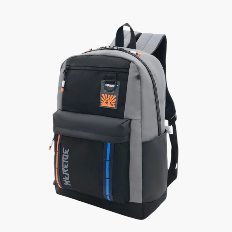 PAUSE Printed School Backpack for Kids